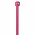 Swivel 18 in. No.of 50 Fluorescent Pink Cable Ties SW2822738